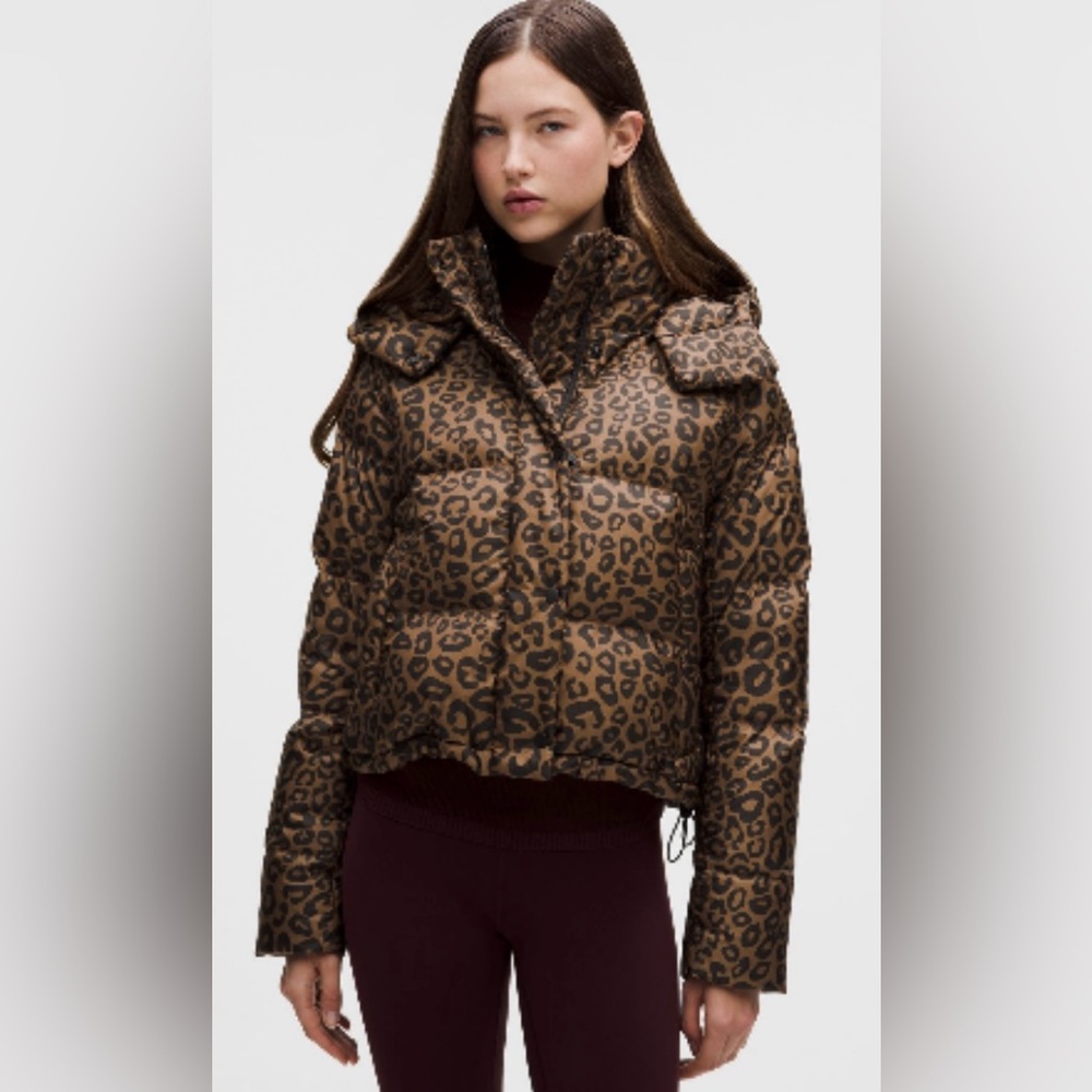 Lulu Lemon Wunder Puff Down Filled 600 Cropped Size 6 NEW WITH TAGS